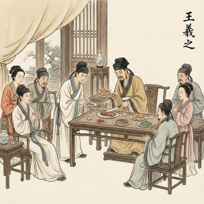 《晉書》EP23王羲之傳：從沉默少年到吃肉成名！