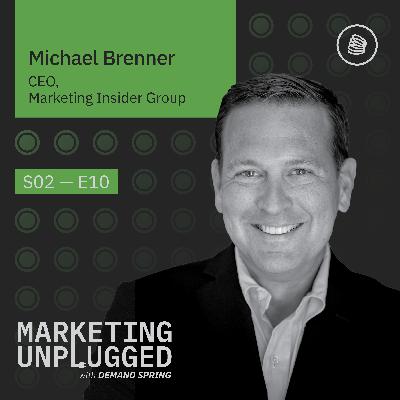 Michael Brenner — Why are Marketers so Miserable?