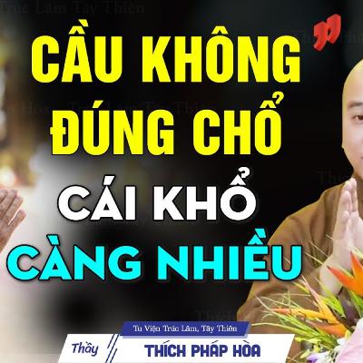 Cầu không đúng chổ "cái khổ càng nhiều" - Thầy Thích Pháp Hòa