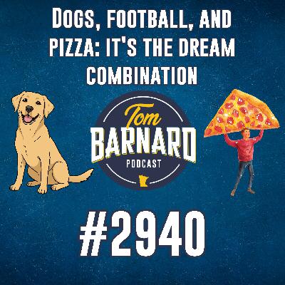 Dogs, football, and pizza: it's the dream combination - #2940 Dogs, football, and pizza: it's the dream combination - #2940