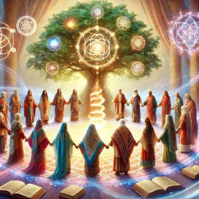 Meditación con ancestros y árbol familiar.