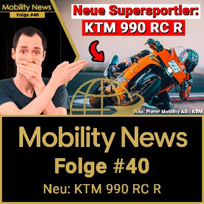 Mobility News #40 | Neu: KTM 990 RC R (2026) überzeugt ab 15.490€ auf ganzer Linie?! u.v.m.