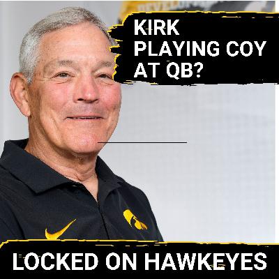 Iowa's Quarterback Situation with Gronowski Speculation | Ferentz Keeps Wisconsin Guessing? Iowa's Quarterback Situation with Gronowski Speculation | Ferentz Keeps Wisconsin Guessing?