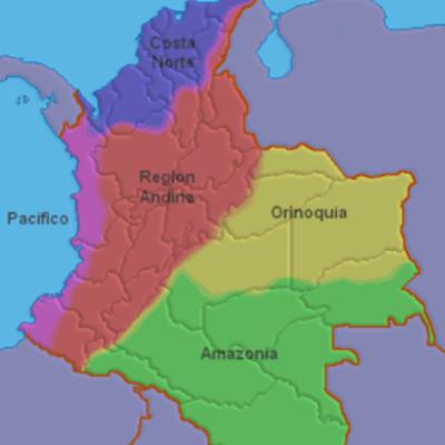 Las Regiones de Colombia