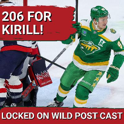 POST CAST: Wild Crush Capitals as Kirill Kaprizov Scores his 206th Career Goal!