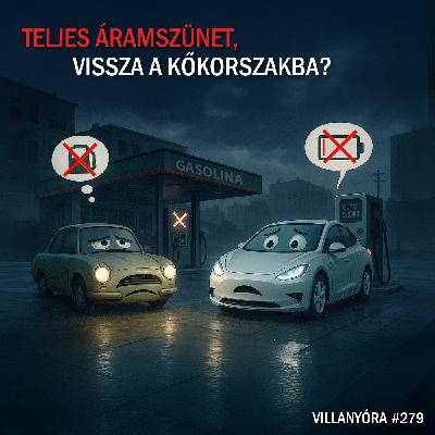 Villanyóra #279 - Teljes áramszünet. Vissza a kőkorszakba?