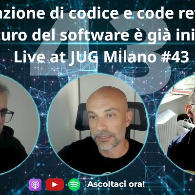 Generazione di codice e code review AI: il futuro del software è già iniziato Live at JUG Milano #43 Generazione di codice e code review AI: il futuro del software è già iniziato Live at JUG Milano #43