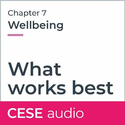 What works best chapter 7: Wellbeing