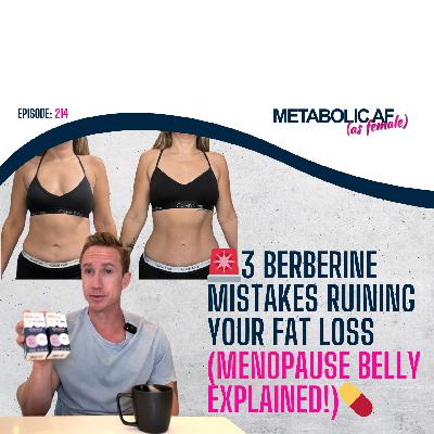 🚨 3 BERBERINE MISTAKES RUINING YOUR FAT LOSS (MENOPAUSE BELLY EXPLAINED!) 💊 🚨 3 BERBERINE MISTAKES RUINING YOUR FAT LOSS (MENOPAUSE BELLY EXPLAINED!) 💊