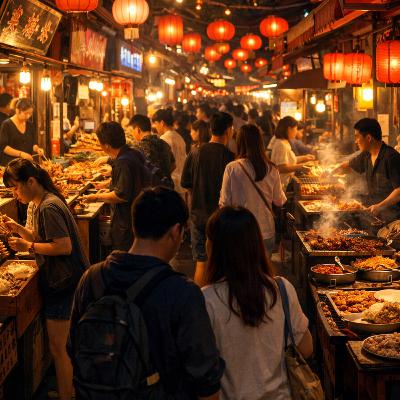 21.逛夜市，看中国 ｜夜市を歩いて、中国を知る｜Exploring China Through a Night Market