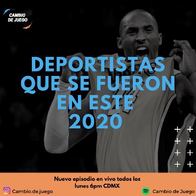 Deportistas que se fueron en este 2020