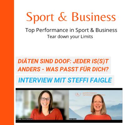 #77: Steffi Faigle: Diäten sind doof: Jeder is(s)t anders - Was paßt für Dich?