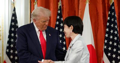 Trump in Giappone ma gli occhi sono sulla Cina Trump in Giappone ma gli occhi sono sulla Cina