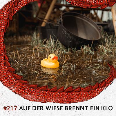 217 Auf der Wiese brennt ein Klo 217 Auf der Wiese brennt ein Klo