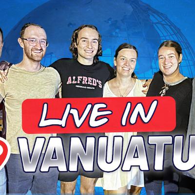Ella Sinclair, Lily Kennedy and Paul Kaletsis - LIVE in Vanuatu on the Scholars Journeys podcast Ella Sinclair, Lily Kennedy and Paul Kaletsis - LIVE in Vanuatu on the Scholars Journeys podcast