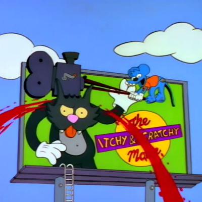 S4E6&7 - Itchy & Scratchy The Movie & Marge Gets a Job