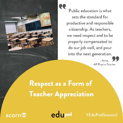 Respect as a Form of Teacher Appreciation
