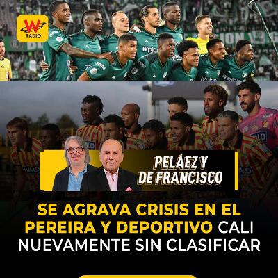 Se agrava crisis en el Pereira y Deportivo Cali nuevamente sin clasificar
