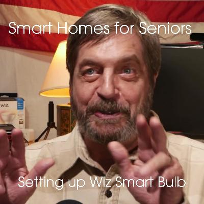 Setting up WiZ WiFi flood light bulb (Smart Homes for Seniors Episode 2) Setting up WiZ WiFi flood light bulb (Smart Homes for Seniors Episode 2)