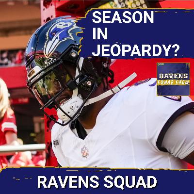 RAVENS SQUAD SHOW: Lamar Jackson MISSING from Practice on Monday; Season in Jeopardy RAVENS SQUAD SHOW: Lamar Jackson MISSING from Practice on Monday; Season in Jeopardy