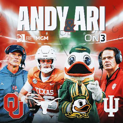College Football Week 7 PICKS | Oklahoma-Texas, Indiana-Oregon, Georgia-Auburn, Michigan-USC, & MORE