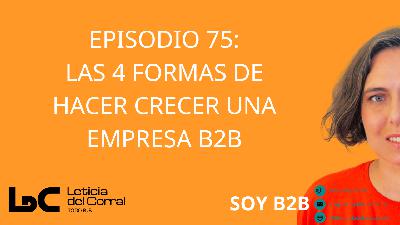 075. LAS 4 FORMAS DE HACER CRECER UNA EMPRESA B2B
