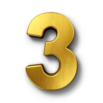 The major three.