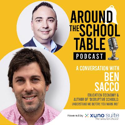 Episode 9: Ben Sacco – Reframing Disruption in Schools – Around the School Table by Xuno Suite Episode 9: Ben Sacco – Reframing Disruption in Schools – Around the School Table by Xuno Suite