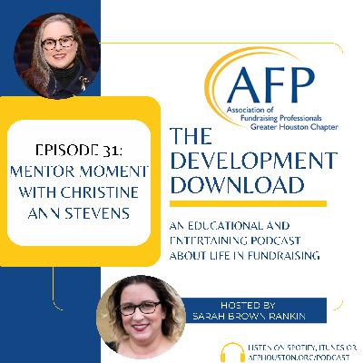 Mentor Moment with Christine Ann Stevens