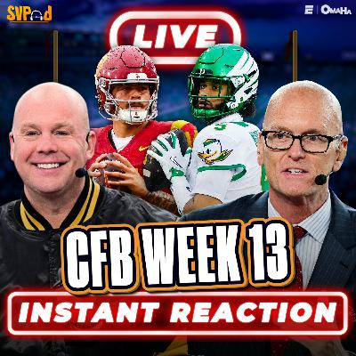 SVPod: CFB Week 13 REACTIONS! Oregon beats USC, Georgia Tech UPSET & Notre Dame Dominates