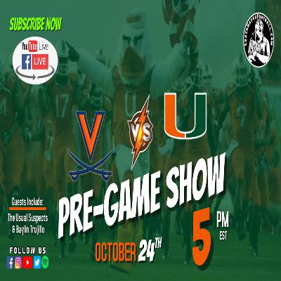 Pre-Game Show: 2020 Miami Hurricanes vs Virginia Cavaliers (CHFB LIVE) Pre-Game Show: 2020 Miami Hurricanes vs Virginia Cavaliers (CHFB LIVE)