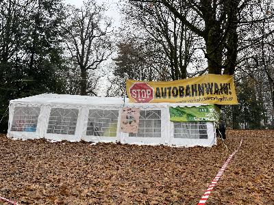 Klimacamp gegen Bau der A26 Klimacamp gegen Bau der A26