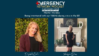 Being intentional with our TEENS during crisis in the ER