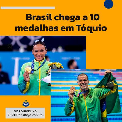 #21 - Rebeca Andrade conquista medalha de ouro no Salto e Bruno Fratus voa para o bronze na Natação