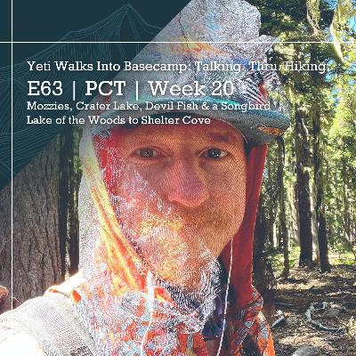 E63 | PCT | Week 20 | Mozzies, Crater Lake, Devil Fish & a Songbird | Lake of the Woods to Shelter Cover E63 | PCT | Week 20 | Mozzies, Crater Lake, Devil Fish & a Songbird | Lake of the Woods to Shelter Cover