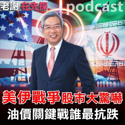 中東戰事衝擊股市,謝金河拆解油價、荷姆茲海峽與後市關鍵!鎖定【老謝在先探】。ft.財金文化董事長 謝金河 中東戰事衝擊股市,謝金河拆解油價、荷姆茲海峽與後市關鍵!鎖定【老謝在先探】。ft.財金文化董事長 謝金河