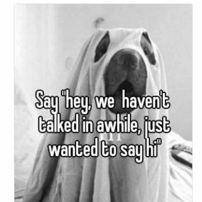 We Haven't Talked In Awhile