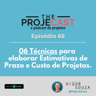 The ProjeCast #68 - 06 Técnicas para elaborar as estimativas de prazo e custo de Projetos.