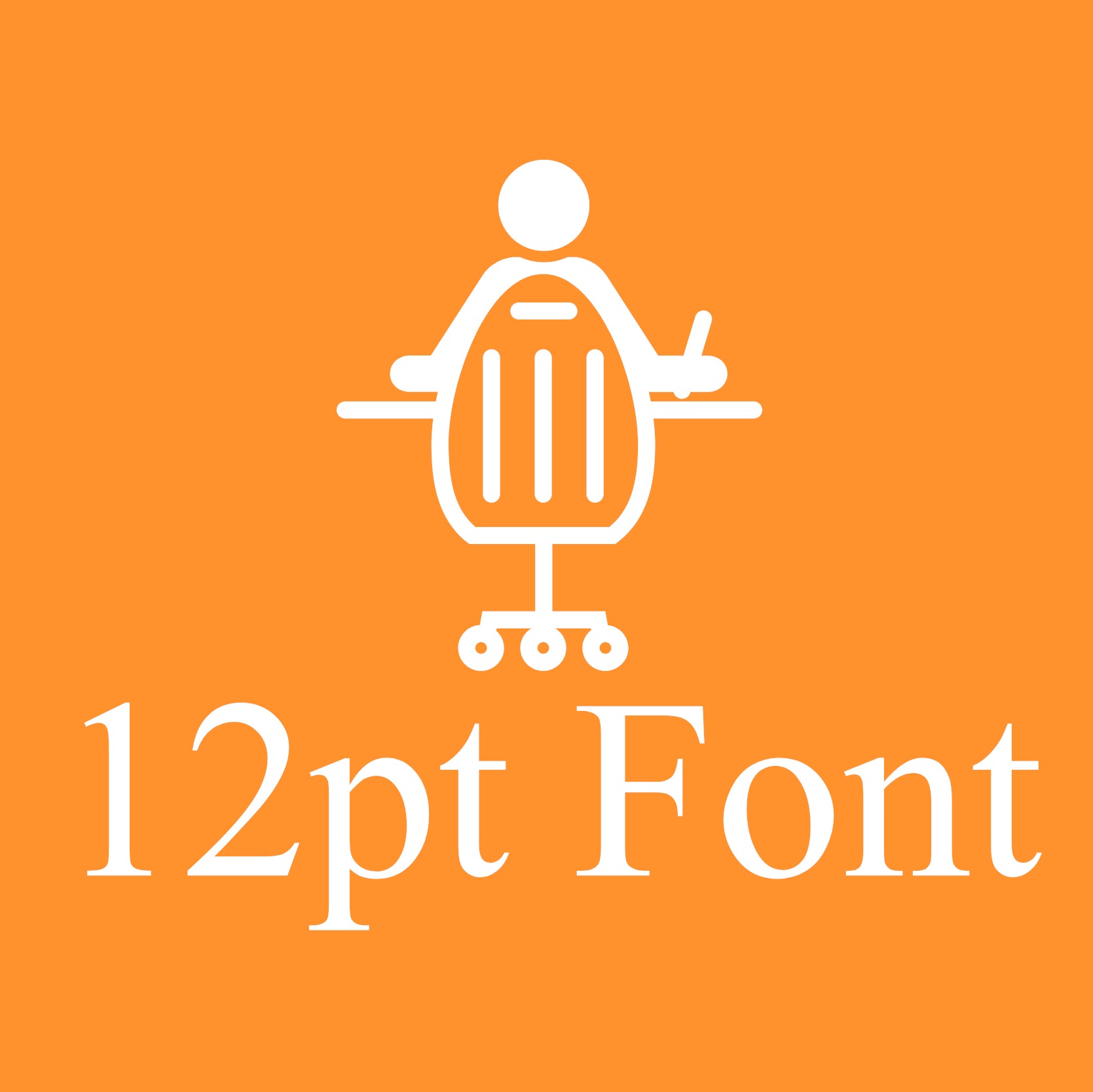 12pt Font