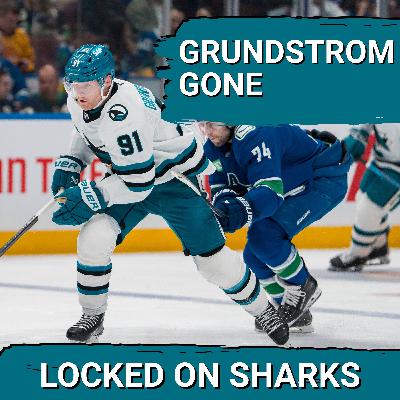 BREAKING: SAN JOSE SHARKS TRADE CARL GRUNDSTROM FOR RYAN ELLIS' CONTRACT