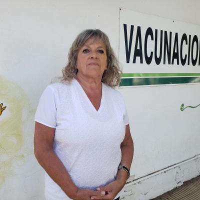 Vacunación en el Hospital Gobernador Centeno