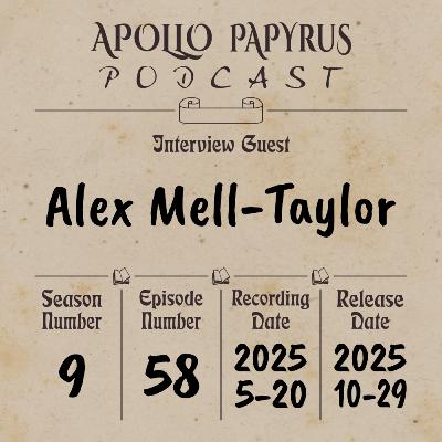 Fiction Writing, Blogging, and Literary Magazine Editing with Alex Mell-Taylor