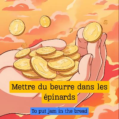 Expression française : "Mettre du beurre dans les épinards"