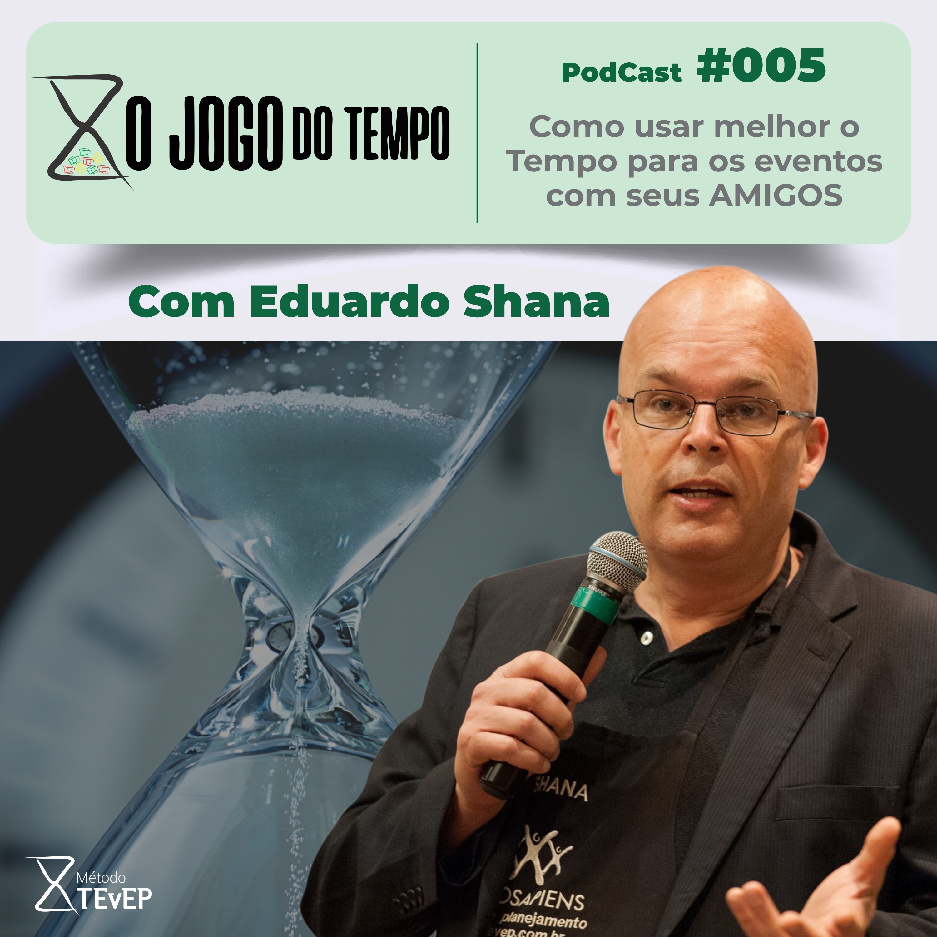 Podcast #005 - Como usar melhor o Tempo para os eventos com seus AMIGOS