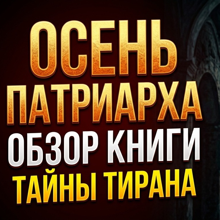 ВЕЛИКАЯ КНИГА О ДИКТАТУРЕ. «Осень Патриарха» Маркес.