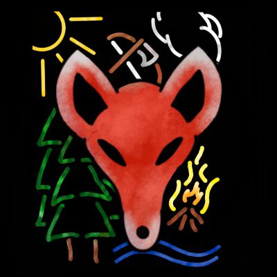 Kochen und Lagern von Essen in der Wildnis Kochen und Lagern von Essen in der Wildnis