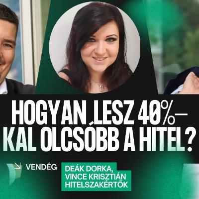 Hogyan lesz 40%-kal olcsóbb a hiteled?