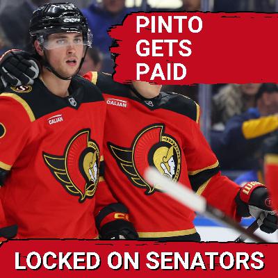 BREAKING: Ottawa Senators SIGN Shane Pinto To A 4-Year Contract Extension + Sens vs Bruins Preview
