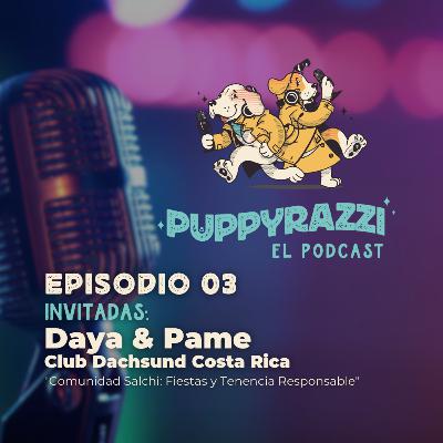 Daya y Pame del Club Dachshund de Costa Rica