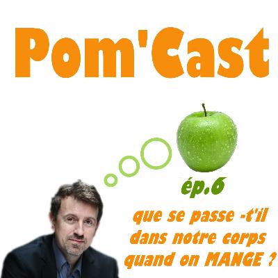 Pomcast épisode 6 : que se passe-t-il dans notre corps quand on mange ?